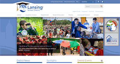 Desktop Screenshot of lansingschools.net